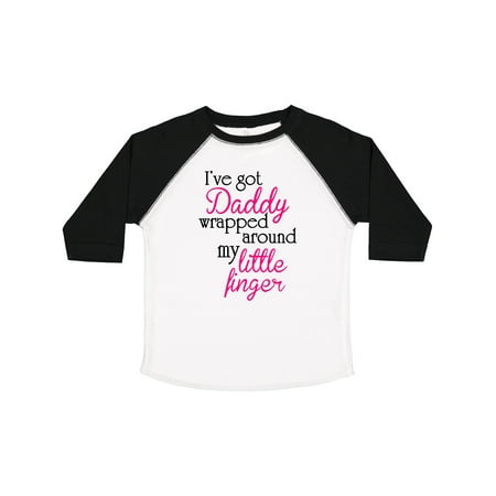 Inktastic I ve Got Daddy Wrapped Around My Little Finger Gift Toddler Toddler Girl T-Shirt
Inktastic I ve Got Daddy Wrapped Around My Little Finger Gift Toddler Toddler Girl T-Shirt