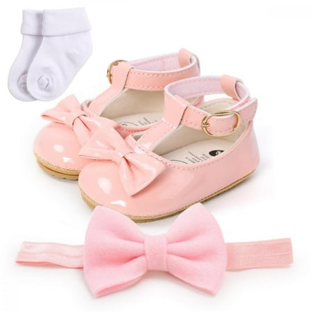 Promotion!Newborn Infant Baby Girl Shoes +Headband+socks Set PU Leather Soft Sole First Walkers Princess Bowknot Baby Prewalker 0-18M
Promotion!Newborn Infant Baby Girl Shoes +Headband+socks Set PU Leather Soft Sole First Walkers Princess Bowknot Baby Prewalker 0-18M