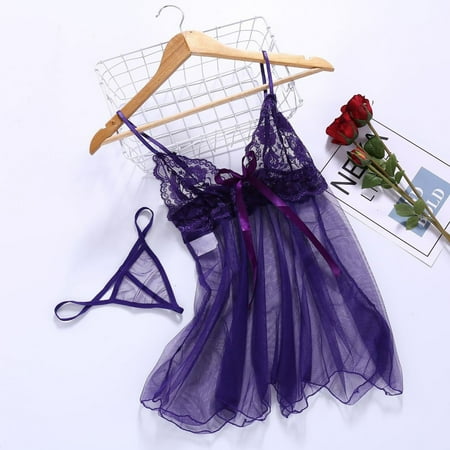 NECHOLOGY Women S Lace Lace Female See Through Front Split Halter Nightgown Lingerie Stockings for Women Underwear Purple Small
NECHOLOGY Women S Lace Lace Female See Through Front Split Halter Nightgown Lingerie Stockings for Women Underwear Purple Small