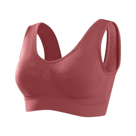 Womens Plus Size Clearance $5 Women Seamless Sports Bra Wirefree Yoga Bra with Removable Pads
Womens Plus Size Clearance $5 Women Seamless Sports Bra Wirefree Yoga Bra with Removable Pads