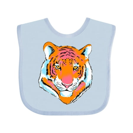 Inktastic Tiger Head Gift Baby Boy or Baby Girl Bib