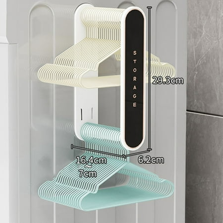 JINGT Wall Mounted Clothes Hangers Storage Rack Holder Organizer Adhesive Installation 1pc
JINGT Wall Mounted Clothes Hangers Storage Rack Holder Organizer Adhesive Installation 1pc
