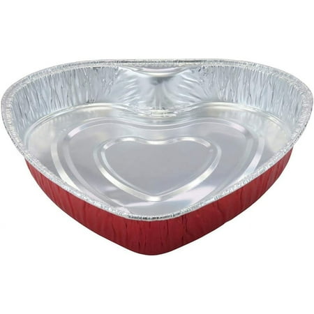 Handi Disposable Aluminum Heart Shaped Baking Pan/Cake Pan/Goodies Pan #339NL (25)
Handi Disposable Aluminum Heart Shaped Baking Pan/Cake Pan/Goodies Pan #339NL (25)