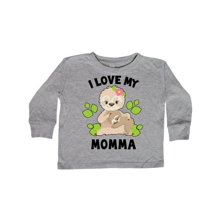 Inktastic Cute Sloth I Love My Momma with Green Leaves Gift Toddler Boy or Toddler Girl Long Sleeve T-Shirt
Inktastic Cute Sloth I Love My Momma with Green Leaves Gift Toddler Boy or Toddler Girl Long Sleeve T-Shirt