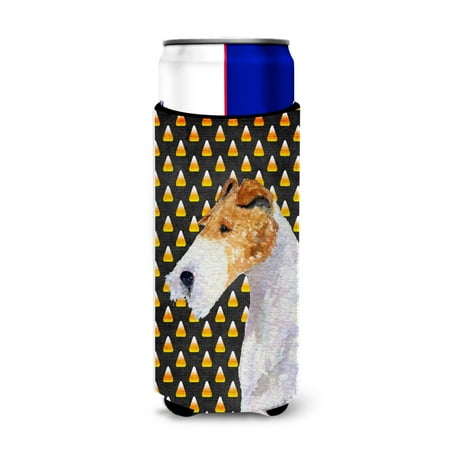 Caroline s Treasures SS4271MUK Fox Terrier Candy Corn Halloween Portrait Ultra Hugger for slim cans Slim Can
Caroline s Treasures SS4271MUK Fox Terrier Candy Corn Halloween Portrait Ultra Hugger for slim cans Slim Can