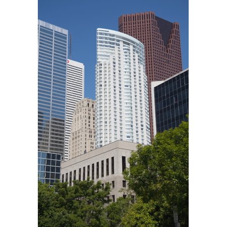 Modern Building Exteriors Toronto Ontario Canada Stretched Canvas - Keith Levit Design Pics (12 x 18)
