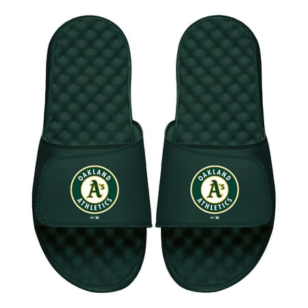 

Men s ISlide Dark Green Oakland Athletics Primary Logo Slide Sandals