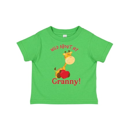 Inktastic Wild About My Granny Gift Toddler Boy or Toddler Girl T-Shirt