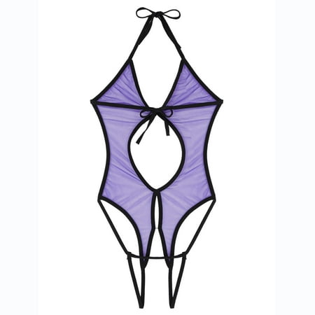 〖TOTO〗Lingerie For Women 1 Piece Backless Mesh Bodysuit Halter Neck Lace Up Sheer Babydoll Teddy Nightie Lace Up Lingerie Fishing Net Underwear Sleepwear Steel Ring Pajamas Gart
〖TOTO〗Lingerie For Women 1 Piece Backless Mesh Bodysuit Halter Neck Lace Up Sheer Babydoll Teddy Nightie Lace Up Lingerie Fishing Net Underwear Sleepwear Steel Ring Pajamas Gart