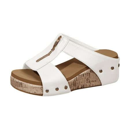 Mnyotv Womens Summer Shoes and Sandals Hot Sandals Women Teen Slippers For Girls Beach Sandals Girls Sandals Women Sandals Platform Sandals White 38
Mnyotv Womens Summer Shoes and Sandals Hot Sandals Women Teen Slippers For Girls Beach Sandals Girls Sandals Women Sandals Platform Sandals White 38