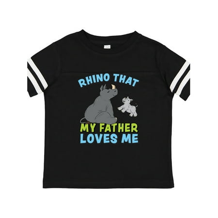 Inktastic Rhino That My Father Loves Me with Cute Rhinos Gift Toddler Boy or Toddler Girl T-Shirt
Inktastic Rhino That My Father Loves Me with Cute Rhinos Gift Toddler Boy or Toddler Girl T-Shirt