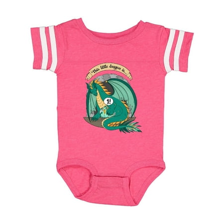 Inktastic First Birthday This Little Dragon Is 1 Gift Baby Boy or Baby Girl Bodysuit
Inktastic First Birthday This Little Dragon Is 1 Gift Baby Boy or Baby Girl Bodysuit