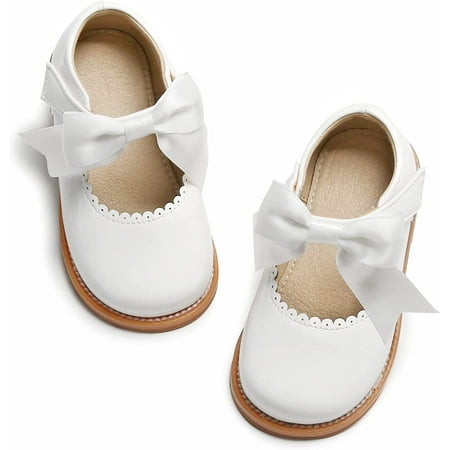 Toddler Little Girl Mary Jane Dress Shoes - Ballet Flats for Girl Party School Shoes