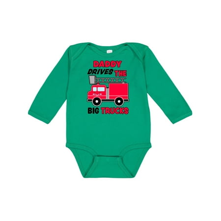 Inktastic Daddy Drives The Big Trucks with Fire Truck Gift Baby Boy or Baby Girl Long Sleeve Bodysuit
Inktastic Daddy Drives The Big Trucks with Fire Truck Gift Baby Boy or Baby Girl Long Sleeve Bodysuit