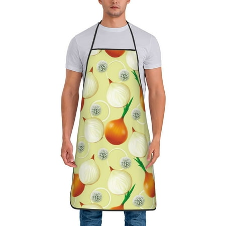 Adjustable Bib Apron - Onion Pattern flower Waterdrop Resistant Cooking Apron Kitchen Aprons for Men Women
Adjustable Bib Apron - Onion Pattern flower Waterdrop Resistant Cooking Apron Kitchen Aprons for Men Women