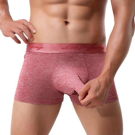 eczipvz Men s Underwear Men s Underwear Boxer Briefs Pack Bamboo Viscose Soft Breathable Long Underwear Trunks Red
eczipvz Men s Underwear Men s Underwear Boxer Briefs Pack Bamboo Viscose Soft Breathable Long Underwear Trunks Red