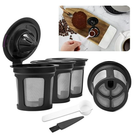 Walbest 6 Pack Reusable Coffee Capsule Cups Refillable Filter Accessories for Keurig K Cup
Walbest 6 Pack Reusable Coffee Capsule Cups Refillable Filter Accessories for Keurig K Cup