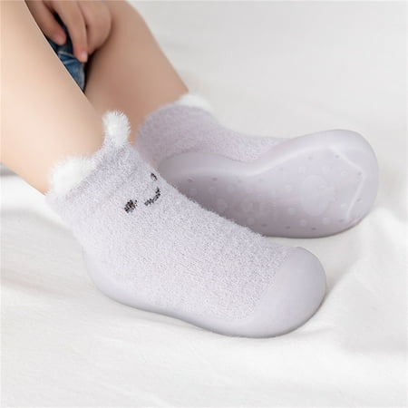 TOWED22 Toddler Sneaker Boys Girls Animal Cartoon Socks Shoes Toddler Fleece WarmThe Floor Socks Non Slip Prewalker Shoes Purple
TOWED22 Toddler Sneaker Boys Girls Animal Cartoon Socks Shoes Toddler Fleece WarmThe Floor Socks Non Slip Prewalker Shoes Purple