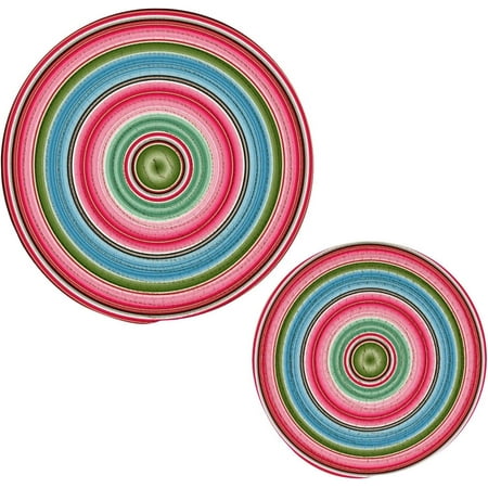 Hyjoy Mexican Blanket Serape Stripes Trivets Pot Holders 2 Pack Hot Pads Table Mats Placemats Set for Cooking and Baking Cotton Braided Hot Pads
Hyjoy Mexican Blanket Serape Stripes Trivets Pot Holders 2 Pack Hot Pads Table Mats Placemats Set for Cooking and Baking Cotton Braided Hot Pads