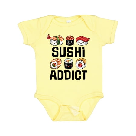 Inktastic Sushi Addict Funny Sushi Gift Gift Baby Boy or Baby Girl Bodysuit
Inktastic Sushi Addict Funny Sushi Gift Gift Baby Boy or Baby Girl Bodysuit