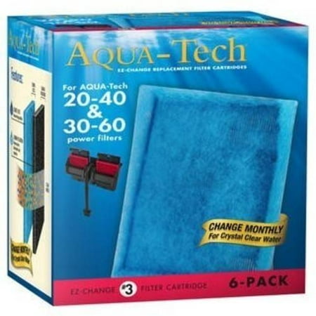 AquaTech 20/40-30/60 Filter Cartridge 6pk - Walmart.com