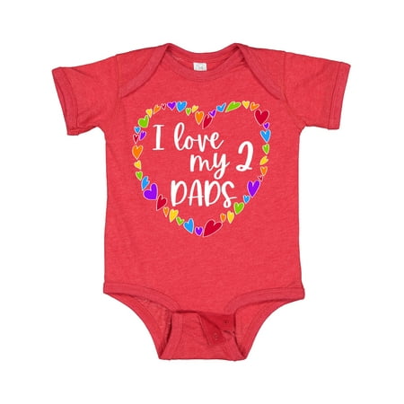 Inktastic I Love My Two Dads- Pride Rainbow Hearts Gift Baby Boy or Baby Girl Bodysuit
Inktastic I Love My Two Dads- Pride Rainbow Hearts Gift Baby Boy or Baby Girl Bodysuit