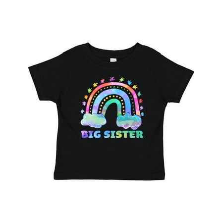 Inktastic Big Sister Watercolor Rainbow with Clouds Gift Baby Girl T-Shirt 
Inktastic Big Sister Watercolor Rainbow with Clouds Gift Baby Girl T-Shirt