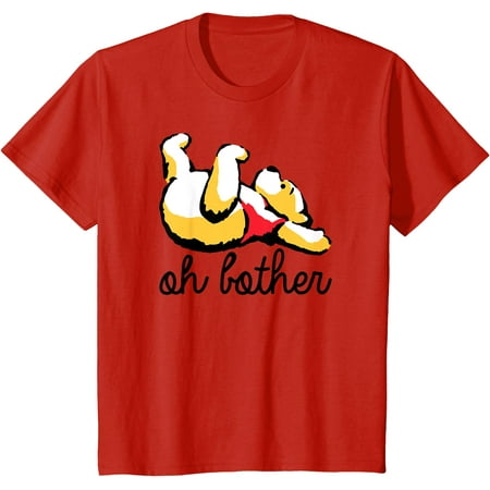 Winnie the Pooh Oh Bother Youth T-Shirt for Boy Girl Kids Toddler Red Color Size 7
Winnie the Pooh Oh Bother Youth T-Shirt for Boy Girl Kids Toddler Red Color Size 7