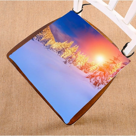 YKCG Fantastic Evening Winter Landscape Sunset Snowy Mountain Seat Cushion Chair Cushion Floor Cushion Twin Sides 20x20 inches
YKCG Fantastic Evening Winter Landscape Sunset Snowy Mountain Seat Cushion Chair Cushion Floor Cushion Twin Sides 20x20 inches