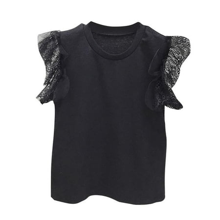 Leonard Newborn Clothes for Girl Summer Toddler Girls Lace Sleeveless Solid Print Tops T-shirt Blouse Cotton Casual Children Outfits
Leonard Newborn Clothes for Girl Summer Toddler Girls Lace Sleeveless Solid Print Tops T-shirt Blouse Cotton Casual Children Outfits