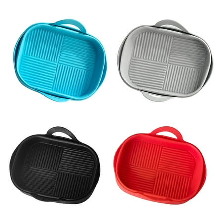 2PCS Silicone Air Fryer Large Rectangular Mat Oil Resistant and Flexible Tray with Handle for Air Fryer Steamer Oven Kitchen Tool Gray
2PCS Silicone Air Fryer Large Rectangular Mat Oil Resistant and Flexible Tray with Handle for Air Fryer Steamer Oven Kitchen Tool Gray