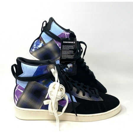 Converse Pro Leather Shoes Mid Top Black Multi Suede Sneakers A01572C
Converse Pro Leather Shoes Mid Top Black Multi Suede Sneakers A01572C