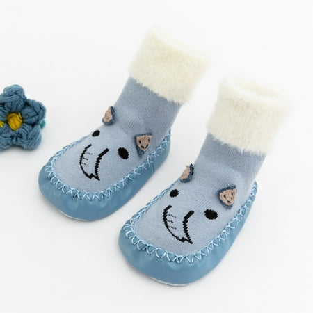 HIMIWAY Compression Socks Men Newborn Baby Boys Girls Cartoon Cute Warm Floor Socks Anti-Slip Baby Step Socks Light blue 12
HIMIWAY Compression Socks Men Newborn Baby Boys Girls Cartoon Cute Warm Floor Socks Anti-Slip Baby Step Socks Light blue 12