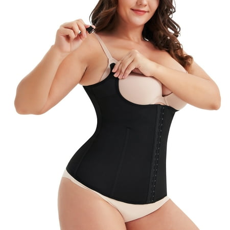 Eleady Womens Waist Trainer Cincher Underbust Corset for Weight Loss Sport Body Shaper with Adjustable Straps(Black 4X-Large)
Eleady Womens Waist Trainer Cincher Underbust Corset for Weight Loss Sport Body Shaper with Adjustable Straps(Black 4X-Large)