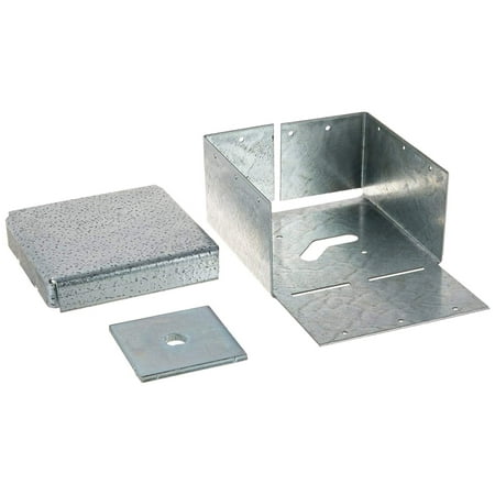 Simpson Strong Tie ABW66Z 1 1 1 ZMAX Galvanized 12-Gauge 6-Inch by 6-Inch Adjustable Post Base
Simpson Strong Tie ABW66Z 1 1 1 ZMAX Galvanized 12-Gauge 6-Inch by 6-Inch Adjustable Post Base