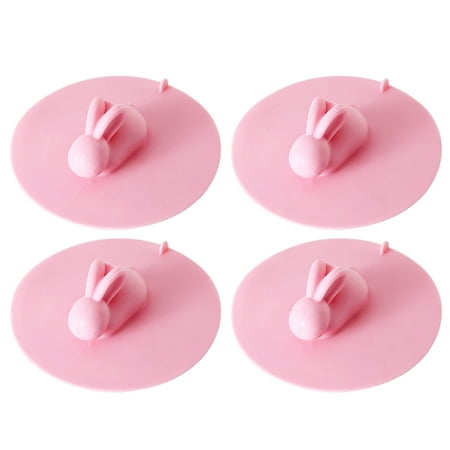 NUOLUX 4pcs Rabbit Design Floor Drain Plug Bathtub Stopper Silicone Sealing Sink Stopper (Pink 10cm)
NUOLUX 4pcs Rabbit Design Floor Drain Plug Bathtub Stopper Silicone Sealing Sink Stopper (Pink 10cm)