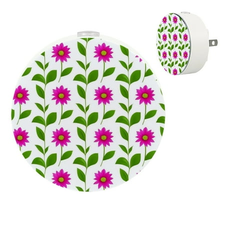 YZUOUZY Night Lights Plug into Wall LED Lamp Bedside Lamps Set of 2 Pink Flowers Green Leaves
YZUOUZY Night Lights Plug into Wall LED Lamp Bedside Lamps Set of 2 Pink Flowers Green Leaves