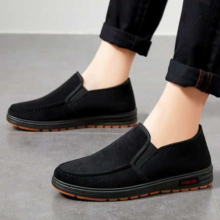Cathalem Men Casual Shoes X Wide Fashion Autumn And Winter Men Casual Shoes Flat Non Slip Canvas Upper Shoes Men Casual No Laces Black 10.5
Cathalem Men Casual Shoes X Wide Fashion Autumn And Winter Men Casual Shoes Flat Non Slip Canvas Upper Shoes Men Casual No Laces Black 10.5