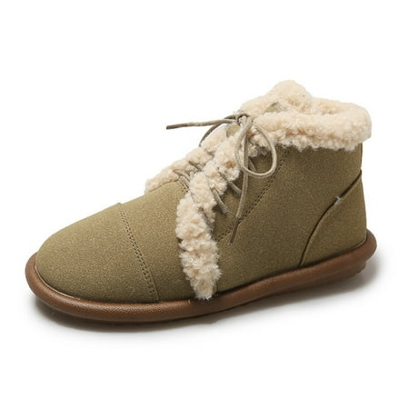 Sexlip Women s Snow Boots Thick Sole Plus Size Lace Up Boots Fashion Plush Casual Pointed Toe Comfortable Warm Shoes Army Green 40
Sexlip Women s Snow Boots Thick Sole Plus Size Lace Up Boots Fashion Plush Casual Pointed Toe Comfortable Warm Shoes Army Green 40