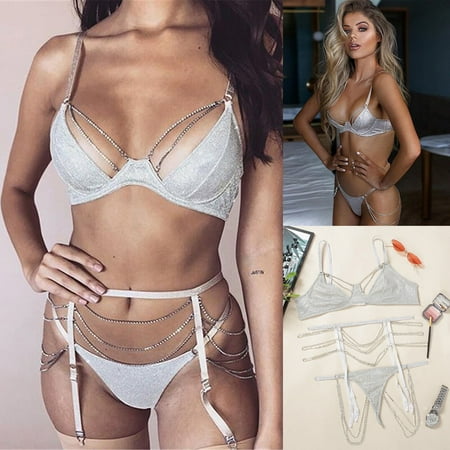 WQJNWEQ Sexy Lingerie for Women Clearance Women s Sexy Underwear Deep V Bandage Cotton Pad Steel Waistband Bodysuit Suit Valentines Day Gifts Gray
WQJNWEQ Sexy Lingerie for Women Clearance Women s Sexy Underwear Deep V Bandage Cotton Pad Steel Waistband Bodysuit Suit Valentines Day Gifts Gray