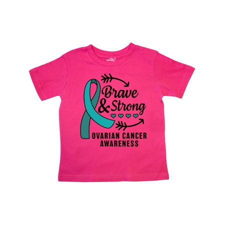 Inktastic Ovarian Cancer Awareness Brave and Strong with Arrows Gift Toddler Boy or Toddler Girl T-Shirt
Inktastic Ovarian Cancer Awareness Brave and Strong with Arrows Gift Toddler Boy or Toddler Girl T-Shirt