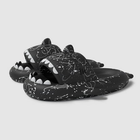 QWZNDZGR Man Women Shark Slippers Cyberpunk Summer Home Anti-Skid Eva Couple Cool Streetwear Slipper Outdoor Men s Slides Funny Shoes
QWZNDZGR Man Women Shark Slippers Cyberpunk Summer Home Anti-Skid Eva Couple Cool Streetwear Slipper Outdoor Men s Slides Funny Shoes