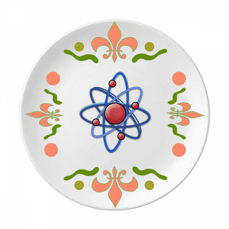 Atoc Nucleus Surround Patterns Flower Ceramics Plate Tableware Dinner Dish