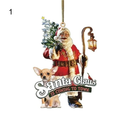 HOFY Dog Design Christmas Pendant Clear Texture Acrylic Holiday Gift Festival Ornaments for Indoor
HOFY Dog Design Christmas Pendant Clear Texture Acrylic Holiday Gift Festival Ornaments for Indoor