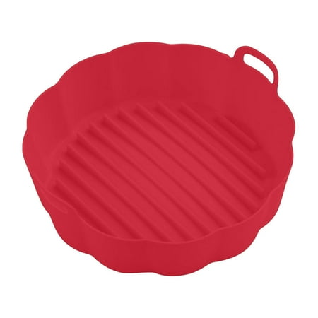 Megawheels Air Fryer Silicone Pot | Food Safe Air Fryer Silicone Basket with Handle | Round Reusable Replacement of Flammable Parchment Liner Paper Air fryer Oven Accessories
Megawheels Air Fryer Silicone Pot | Food Safe Air Fryer Silicone Basket with Handle | Round Reusable Replacement of Flammable Parchment Liner Paper Air fryer Oven Accessories