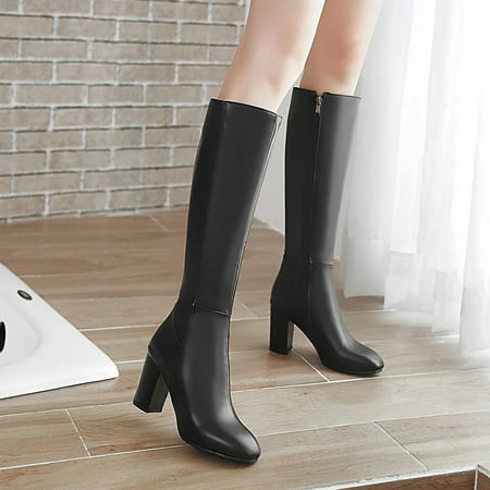 Boots Women s Thick Heel High Heel Square Head Fashionable Versatile Warm And Comfortable Boots
Boots Women s Thick Heel High Heel Square Head Fashionable Versatile Warm And Comfortable Boots