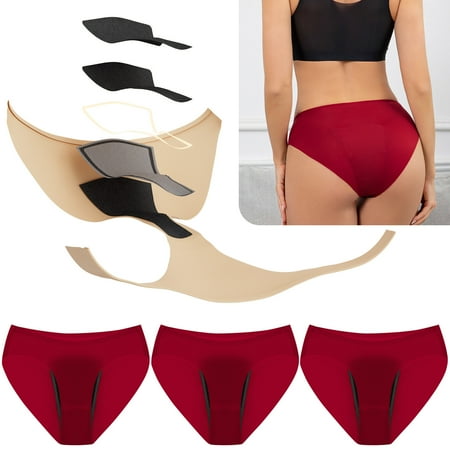 Fragarn 5PC Hipster Panties For Women Womens Underwear Cotton Women S Briefs Underwear Cotton Absorbent Waterproof Liquid Traceless Low Waist Triangular Physiological Panties
Fragarn 5PC Hipster Panties For Women Womens Underwear Cotton Women S Briefs Underwear Cotton Absorbent Waterproof Liquid Traceless Low Waist Triangular Physiological Panties