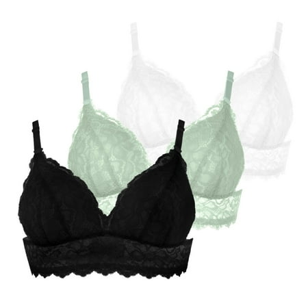 Pretty Comy Women s Nursing Bra Lace Bralette Maternity Bra Lightly Lined Pregnant Breastfeeding Underwear 3 Pack
Pretty Comy Women s Nursing Bra Lace Bralette Maternity Bra Lightly Lined Pregnant Breastfeeding Underwear 3 Pack
