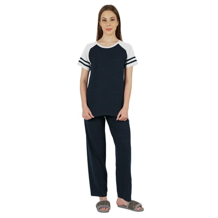 Inkmeso Solid Sleepwear Pajama Set For WoMen s Raglan Sleeve Nightwear Pj Loungewear Sets
Inkmeso Solid Sleepwear Pajama Set For WoMen s Raglan Sleeve Nightwear Pj Loungewear Sets