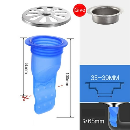 Deodorization Bathroom Silicone Sink Strainer Shower Channel Drain Anti-odor Backflow Filter Anti-odor Pest Control Floor Drain
Deodorization Bathroom Silicone Sink Strainer Shower Channel Drain Anti-odor Backflow Filter Anti-odor Pest Control Floor Drain